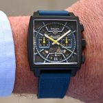 UK Cheap TAG Heuer Monaco Chronograph Skeleton Dark Blue Fake Watches For Sale